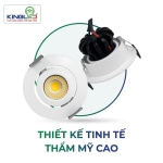 Đèn LED Âm Trần Chiếu Rọi Apple 3W DLR-3BR-T55-V/TT/T Kingled chính hãng